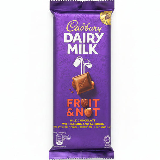 DAIRY MILK FRUIT NUT 130G