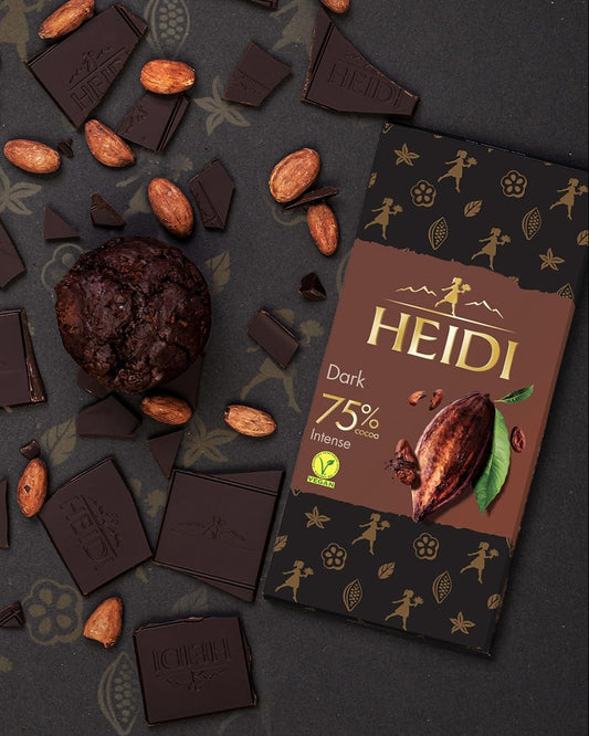 Heidi 75% Intense Dark chocolate 80g