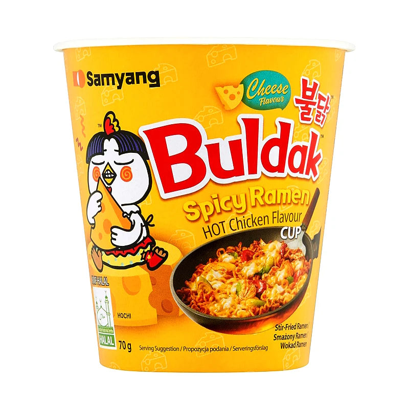 Buldak Hot Cheese Chicken cup Noodles