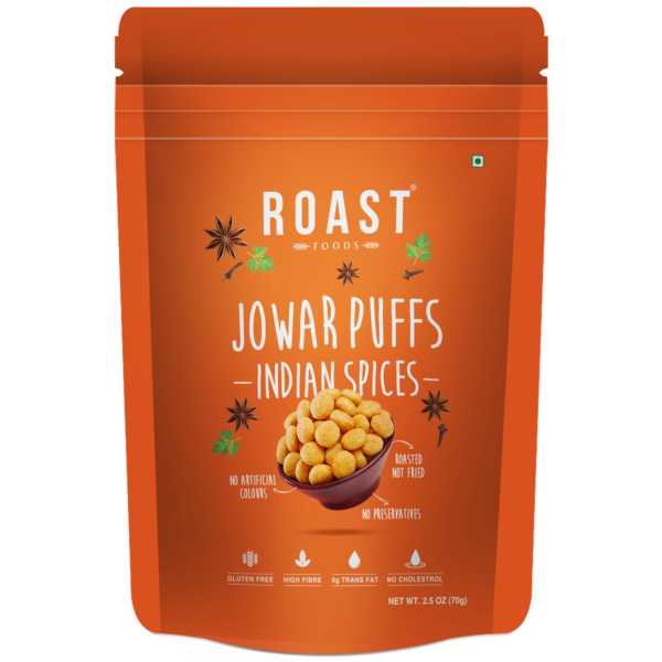 Roast Jowar Puffs Indian Spices
