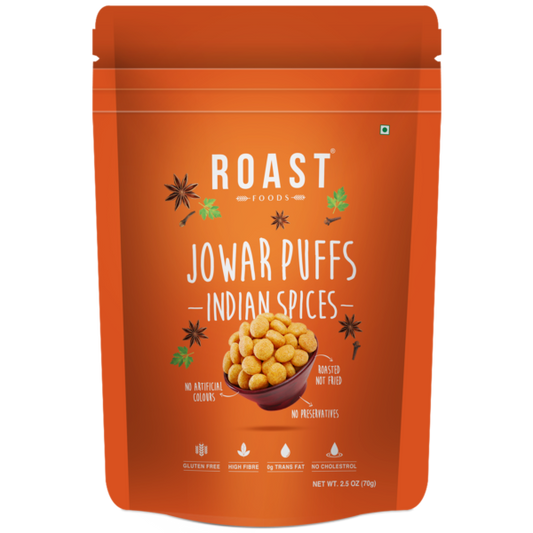 Roast Jowar Puffs Indian Spices