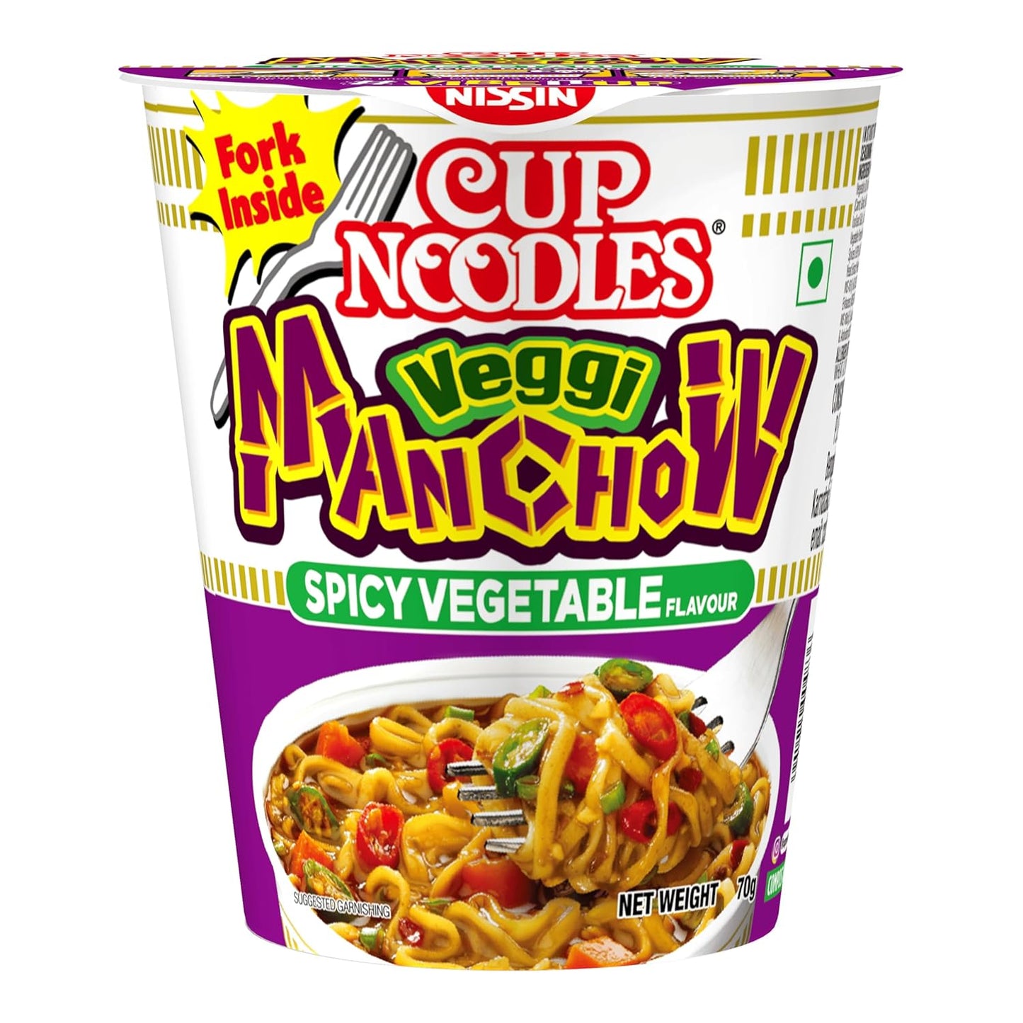 Nissin vegetable manchow 70G
