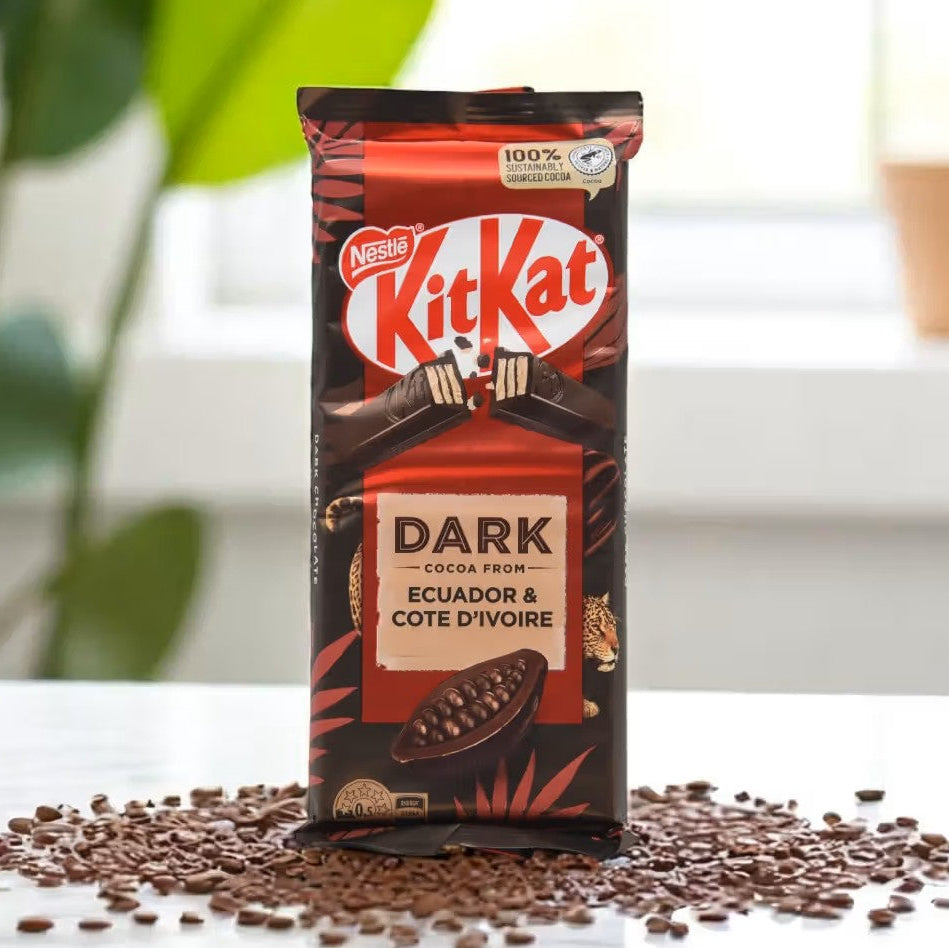 Kitkat Dark from Ecuador & Cote D'ivoire 160g