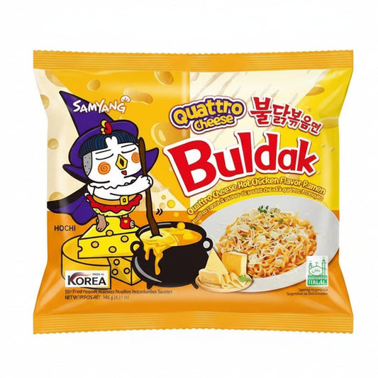 Buldak Chicken Flavour Quattro Cheese 145G