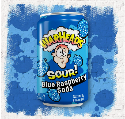 Warheads Blue Raspberry Soda