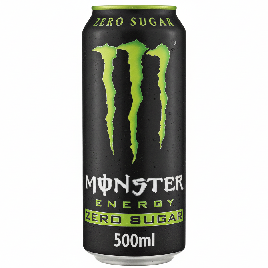 MONSTER GREEN ZERO500ML