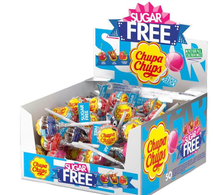 CHUPA CHUPS Lollipop Sugarfree 1piece