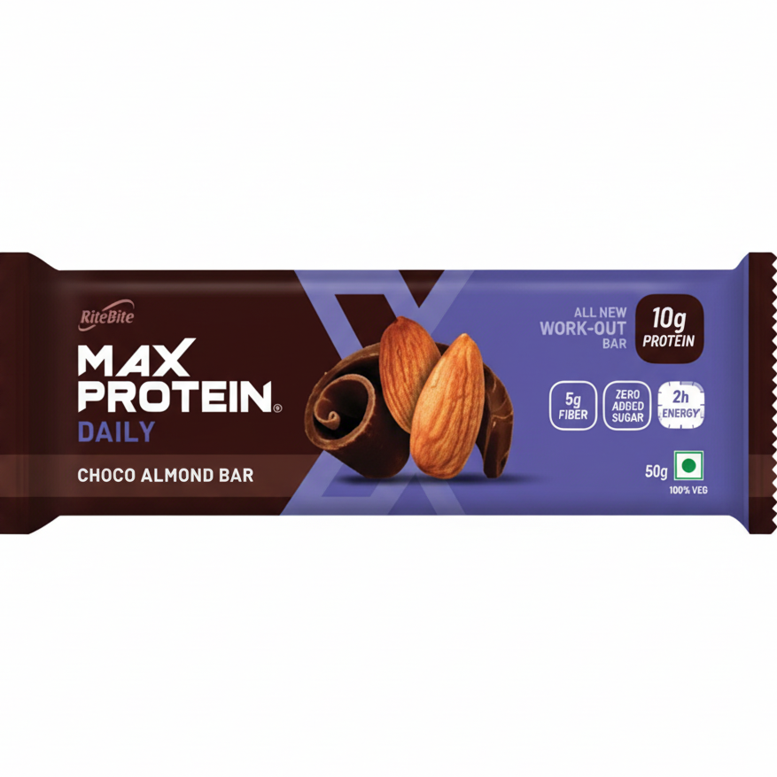 Max Protein Choco Almond Bar 50G