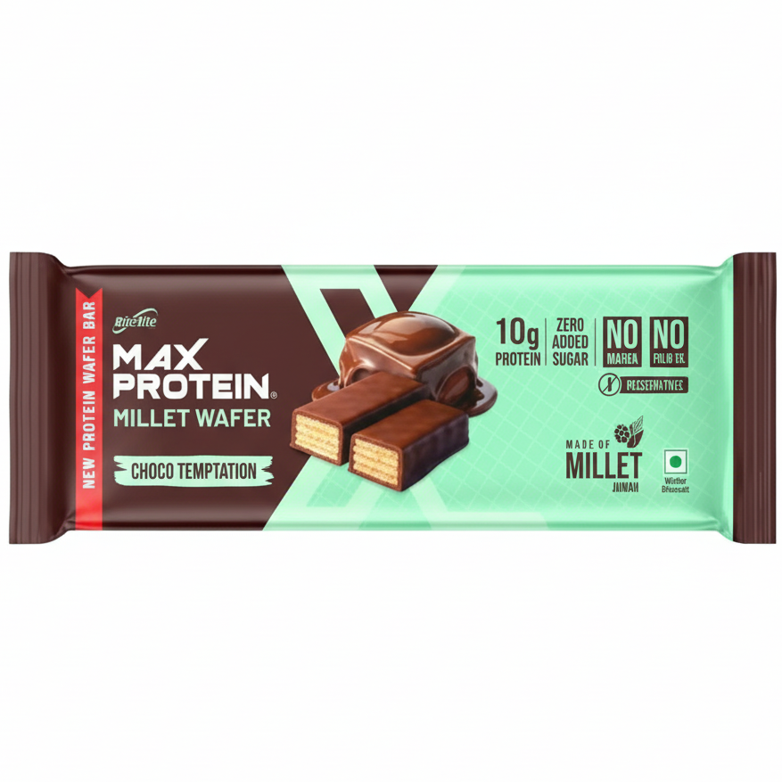 Max Protien Millet Wafer Choco Temptation 40G