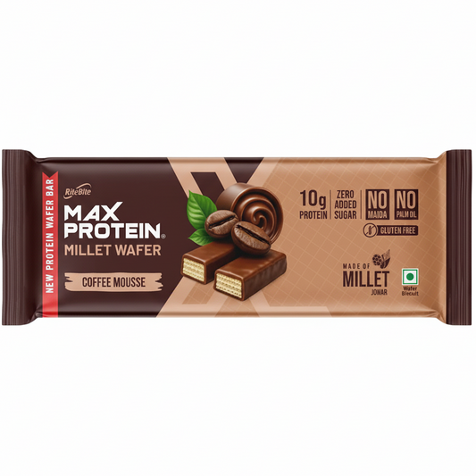 Max Protien Millet Wafer Coffee Mousse 40G