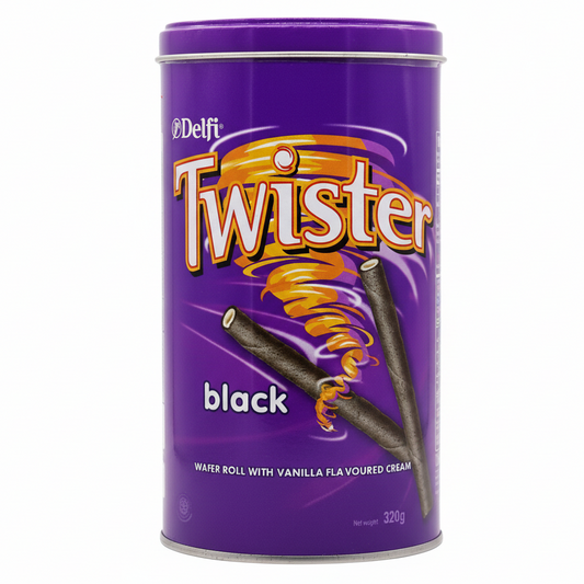 DELI TWISTER BLACK TIN 320GM