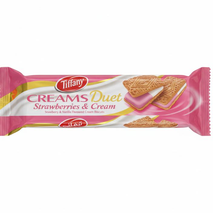 Tiffany Creams Strawberries 80G