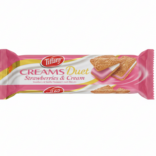 Tiffany Creams Strawberries 80G