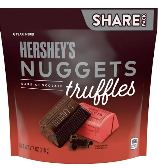 Hersheys Truffle Dark 218G