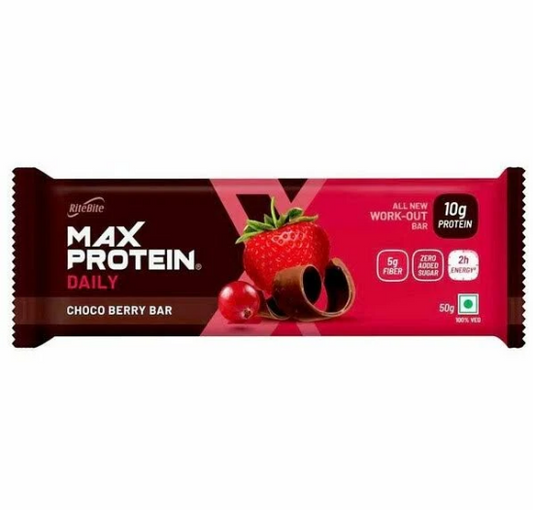 Max Protein Choco Berry Bar 50G