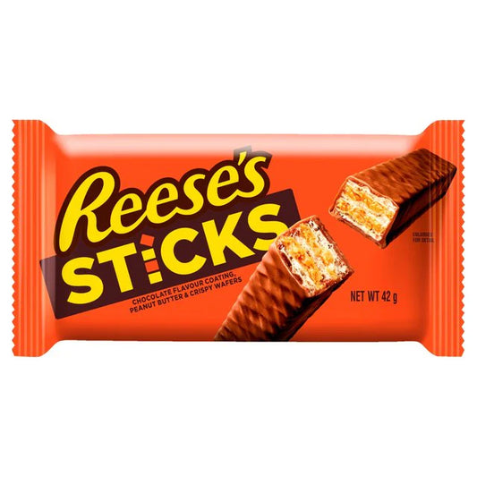 Reese's Sticks Milk Chocolate Peanut Butter Candy Bar 42G