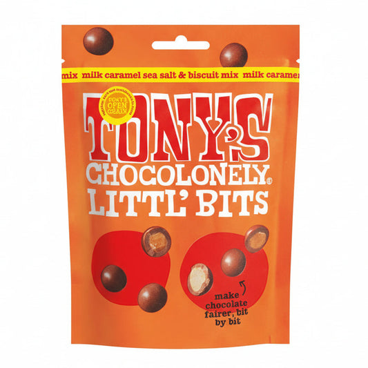TONYS PACKET 100GM MILK CARAMEL SEA SALT