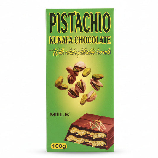 PISTACHIO KUNAFA CHOCOLATE MILK 100GM
