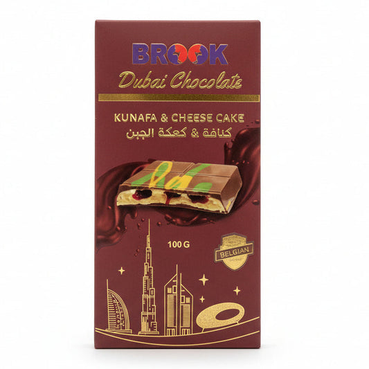 BROOK BAR KUNAFA CHEESE CAKE 100G