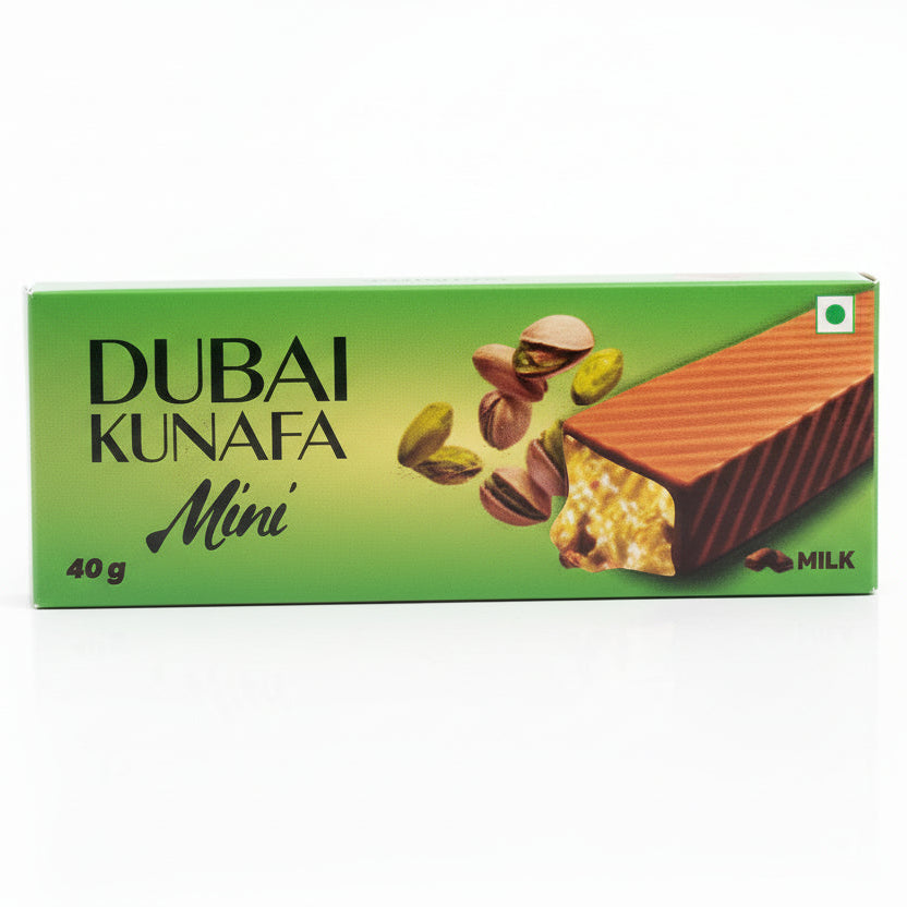 DUBAI KUNAFA PISTACHIO MINI 40Gm
