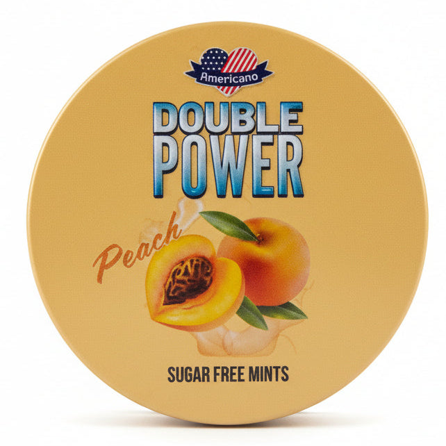 Americano Double Power Peach Mints