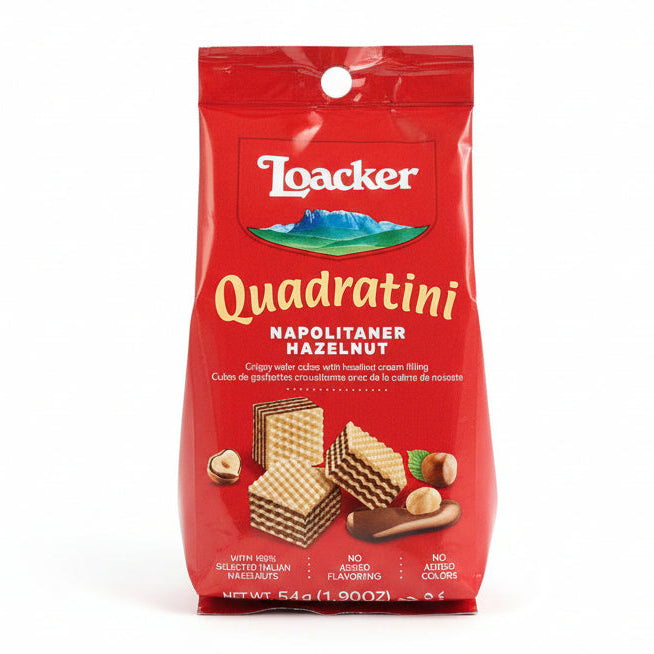 Loacker Quadratini Hazelnut 54g