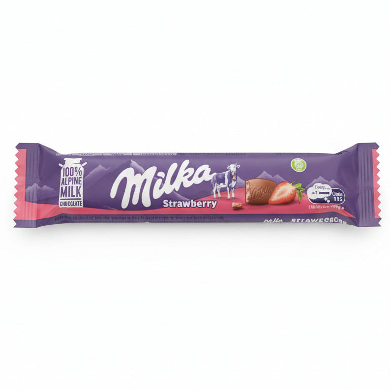 Mini Milka strawberry 20Gm