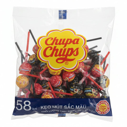 Chupa Chups Tongue Painter Lollipop 10 pcs