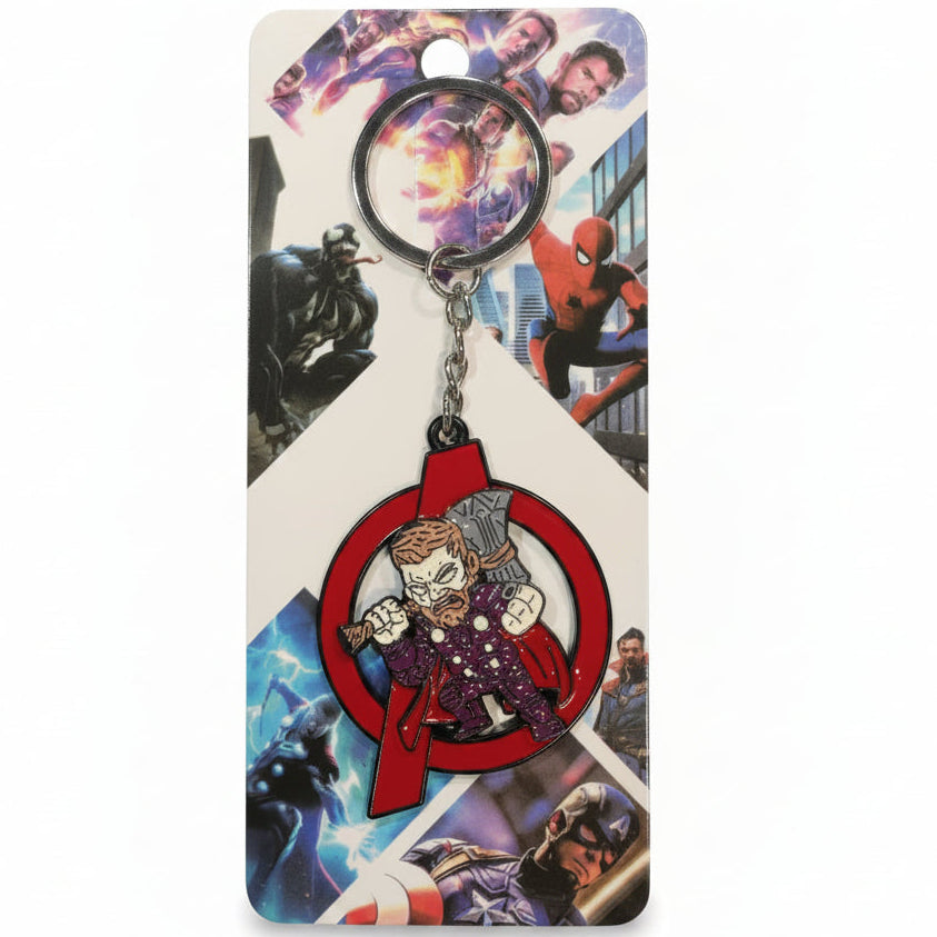 Thar Rotating Metal Keychain