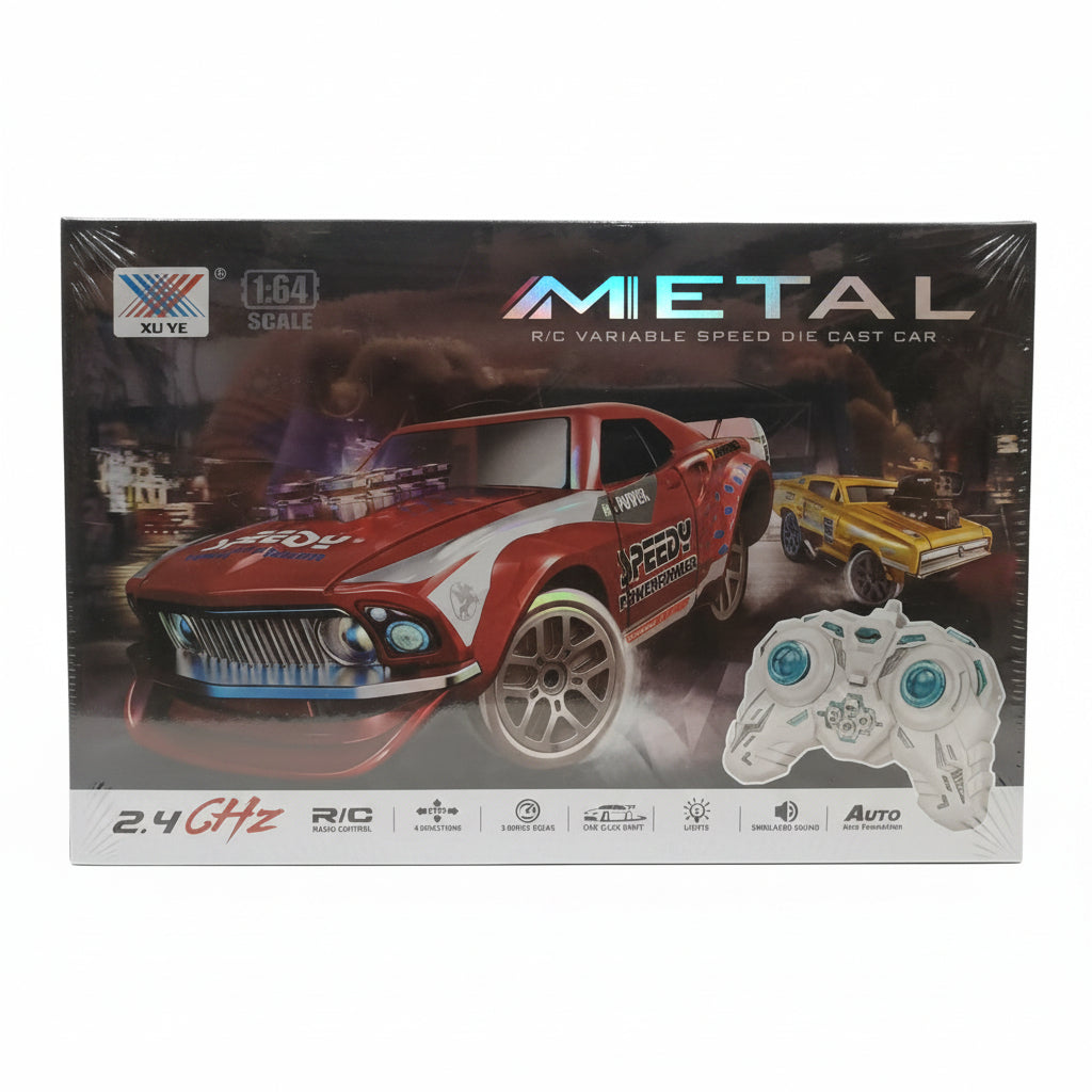 Metal RC Variable Speed Die Cast Car