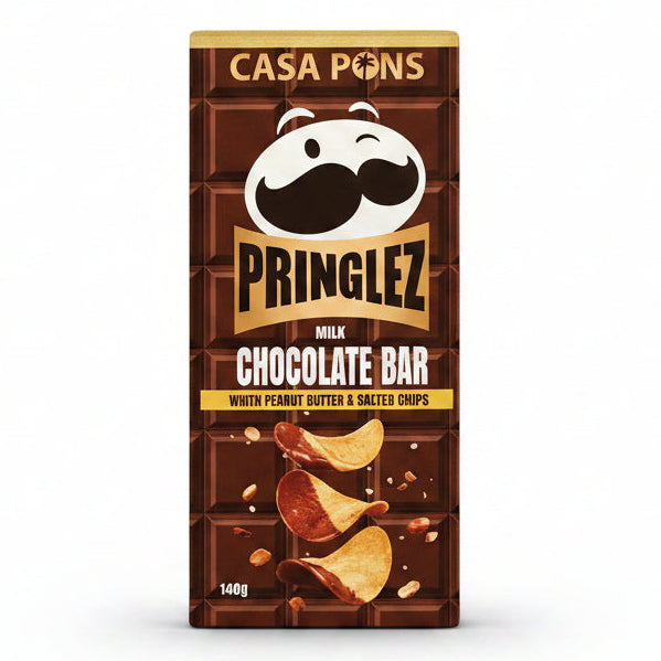 CASA PONS pringlez chocolate & Peanut butter 140G