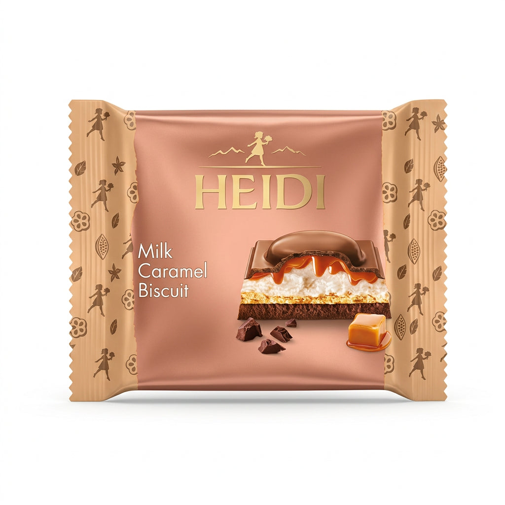 Heidi Milk Caramel Biscuit 55G