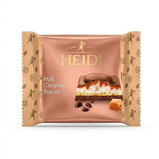 Heidi Milk Caramel Biscuit 55G