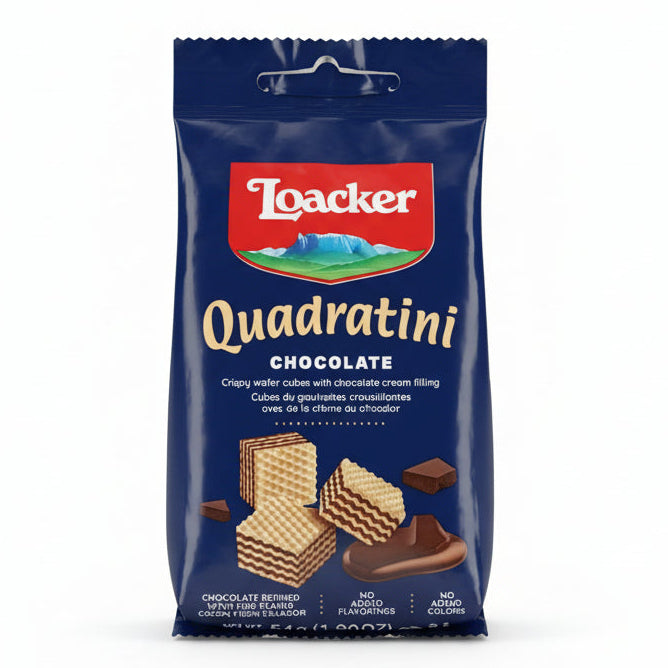 Loacker Quadratini Chocolate 54g