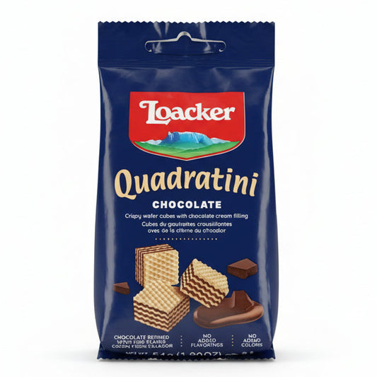Loacker Quadratini Chocolate 54g
