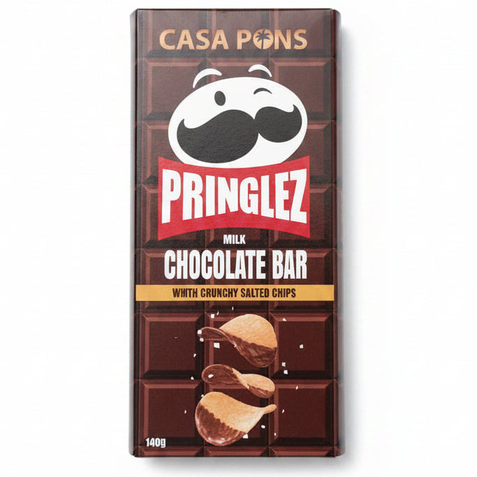 CASA PONS Pringlez crunchy salted chips 140G