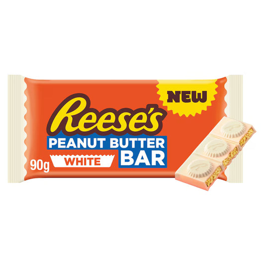 Reese's Peanut Butter, White Chocolate Candy Bar (90g)