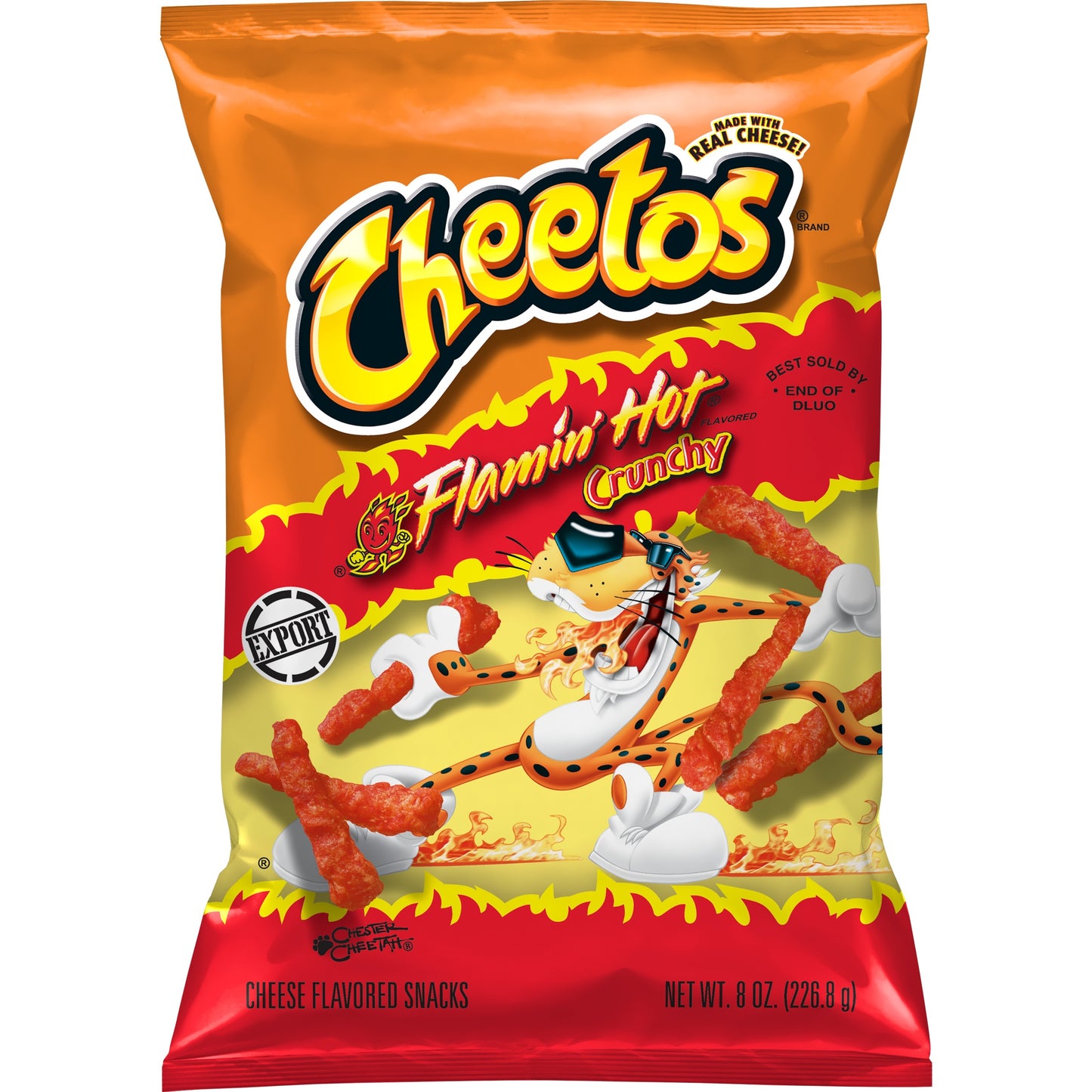 CHEETOS FLAMING HOT CRUNCHY 227G
