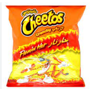 CHEETOS CRUNCHY FLAMING HOT 25G