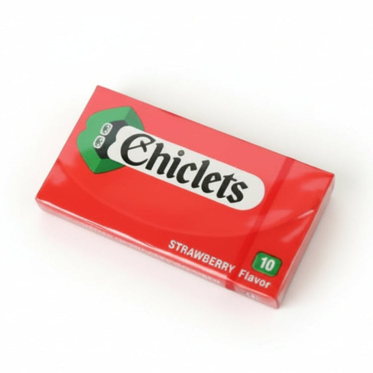 CHICLETS STRAWBERRY