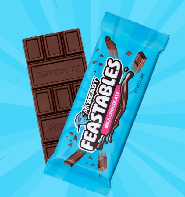 MrBeast Feastables Milk Chocolate 60G