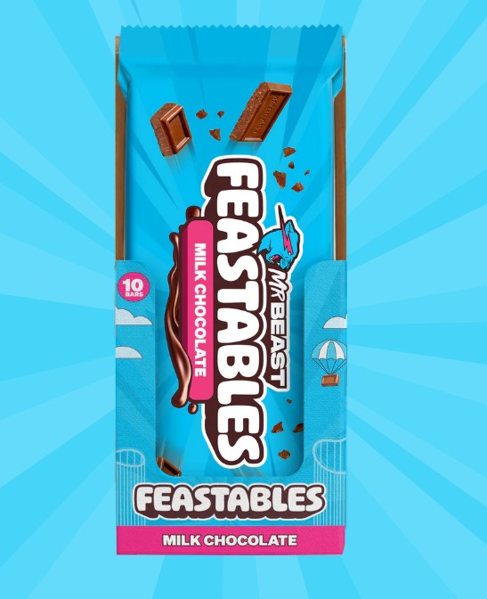 MrBeast Feastables Milk Chocolate 60G