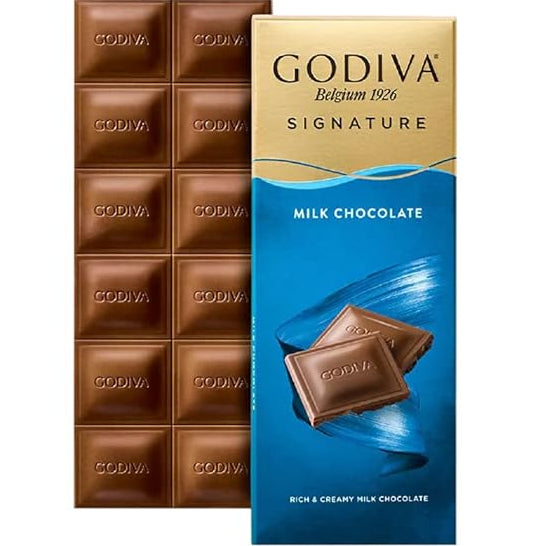 Godiva Milk Chocolate Smooth and Creamy 90G