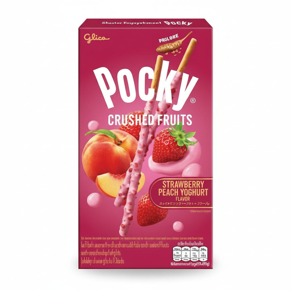 GLICO POCKY CRUSH NUTS STICKS 47G