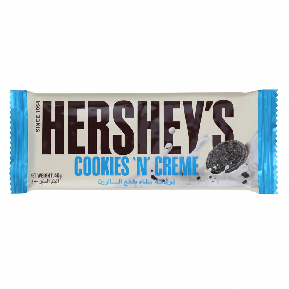 HERSHEYS COOKIES CHOCOLATE BAR 40G