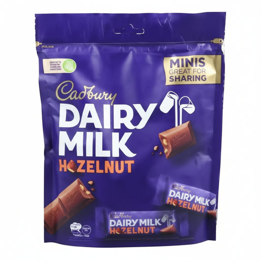 CADBURY HAZELNUT MINIS PACKET 156GM