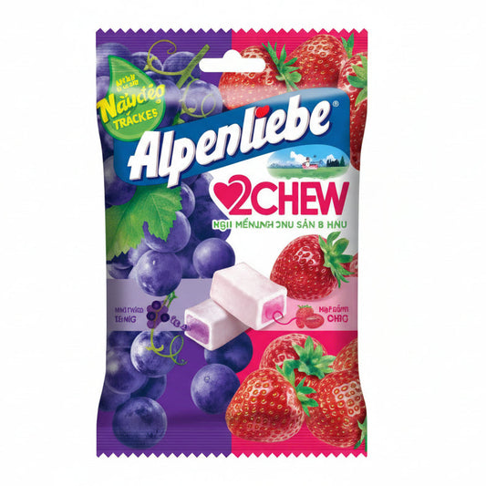 Alpenliebe 2 chew strawberry
