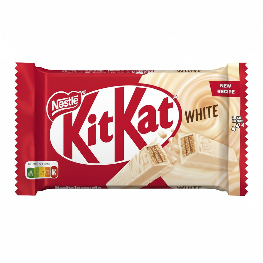 KITKAT WHITE 4 FINGERS 41.5GM