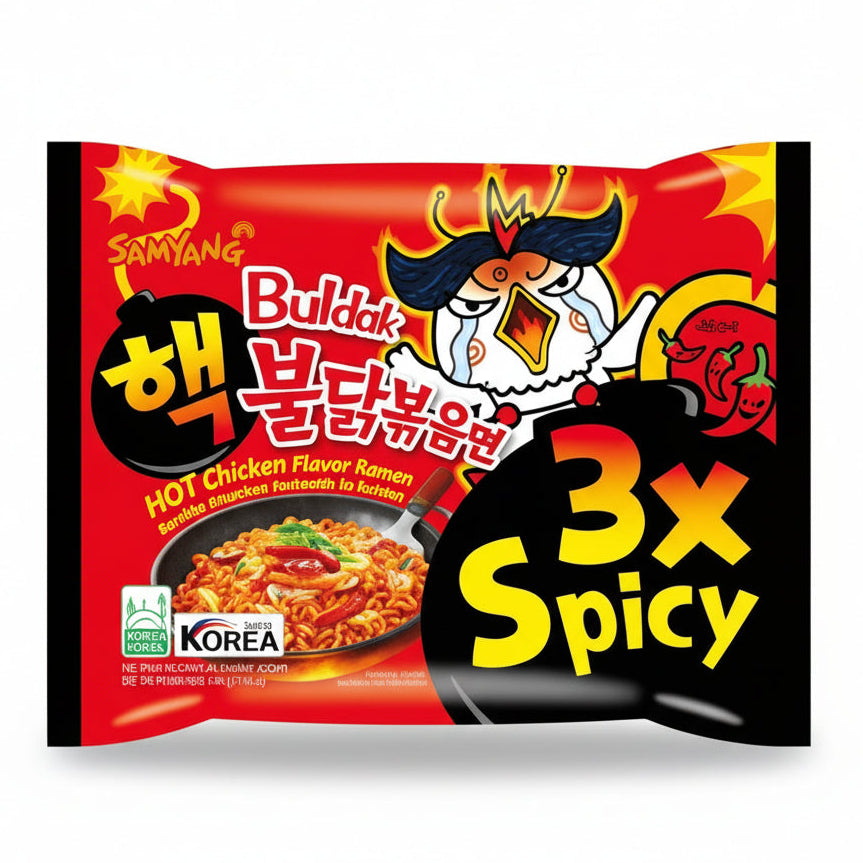 Buldak 3X Hot Chicken Noodles 140G