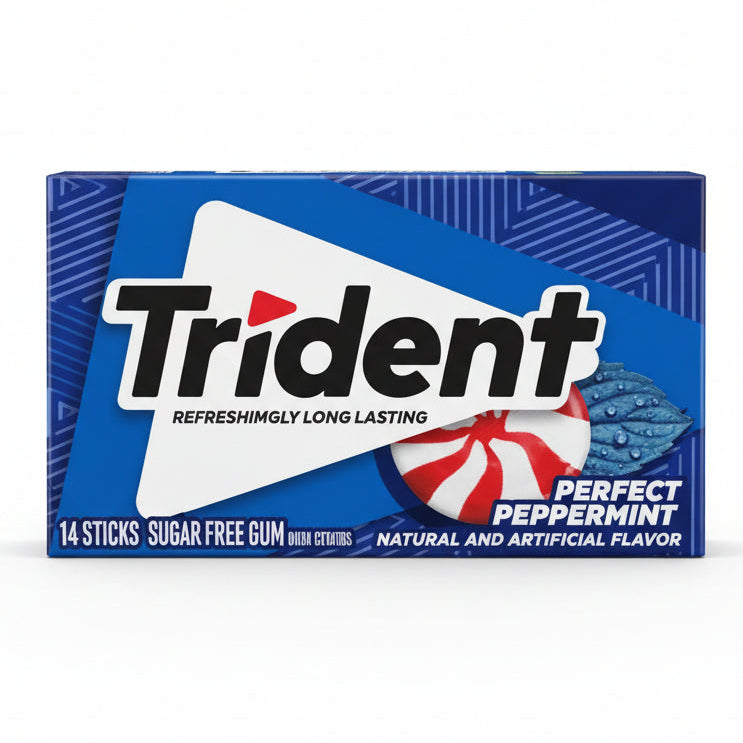 Trident Perfect Peppermint(14 STICKS)